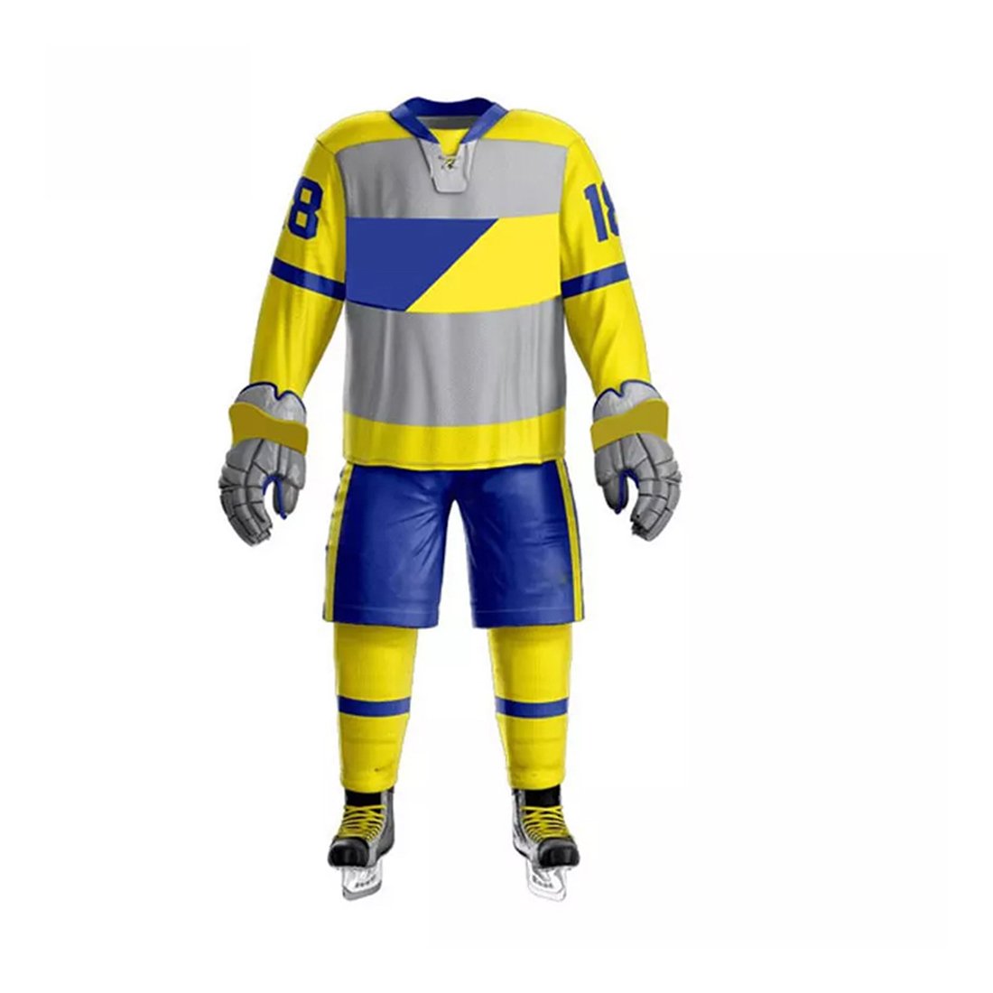 High Quality Men's Ice Hockey Uniform Best Style for Sports Wear OEM Team Name Wholesale Price Low MOQ