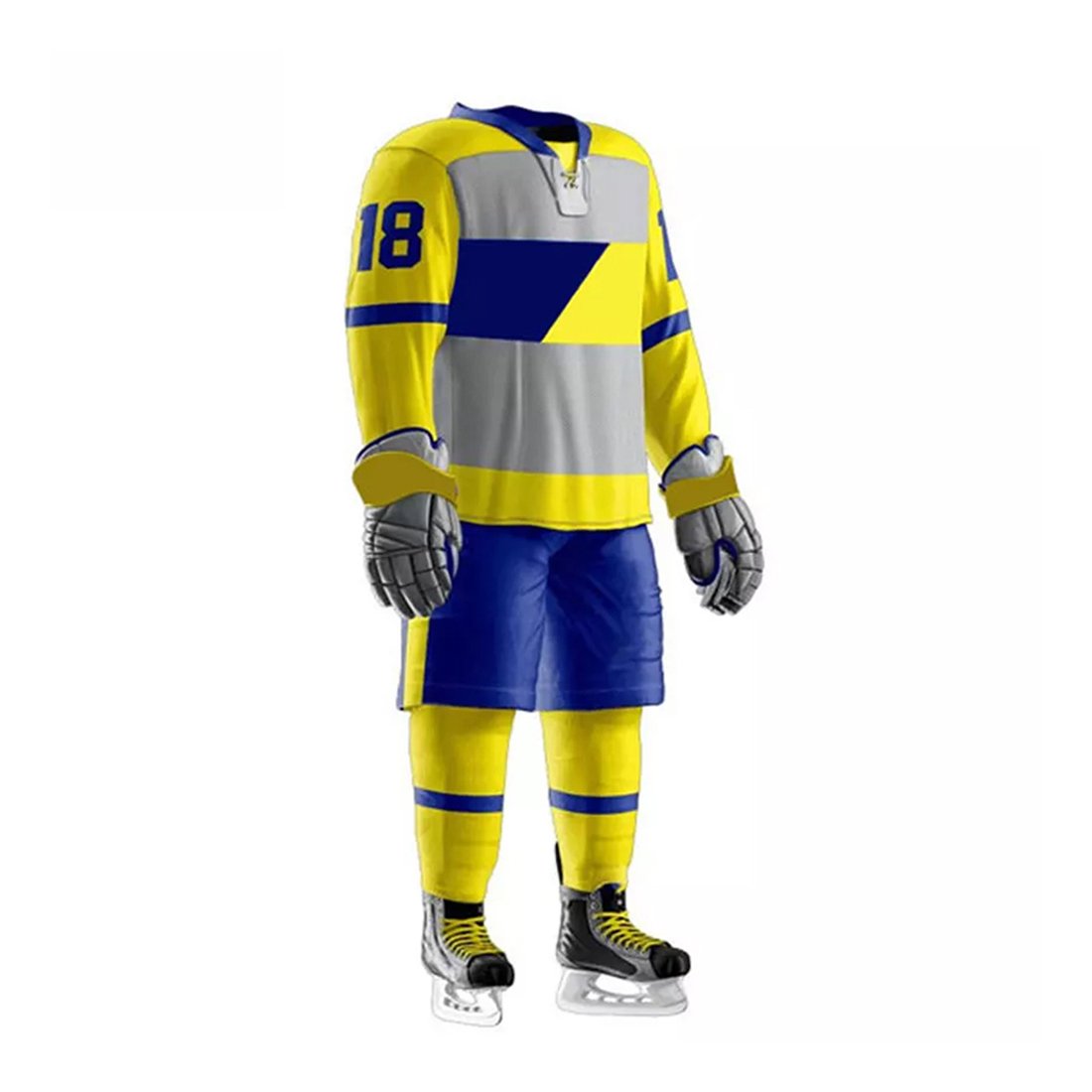 High Quality Men's Ice Hockey Uniform Best Style for Sports Wear OEM Team Name Wholesale Price Low MOQ