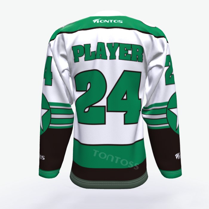 Factory OEM Design Hockey Jerseys Sublimated Printing Custom Logo Ice Hockey Uniforms Tackle Twill Name Number Ice Hockey Jersey