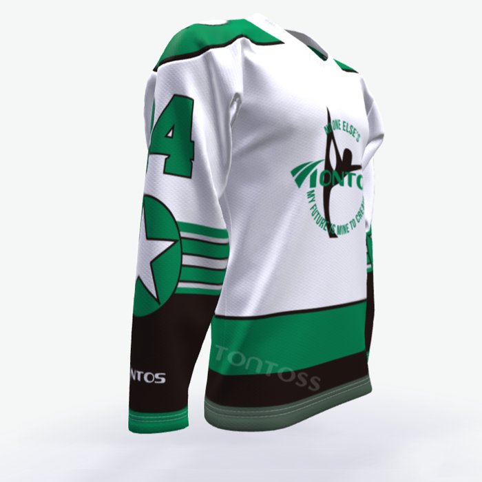 Factory OEM Design Hockey Jerseys Sublimated Printing Custom Logo Ice Hockey Uniforms Tackle Twill Name Number Ice Hockey Jersey