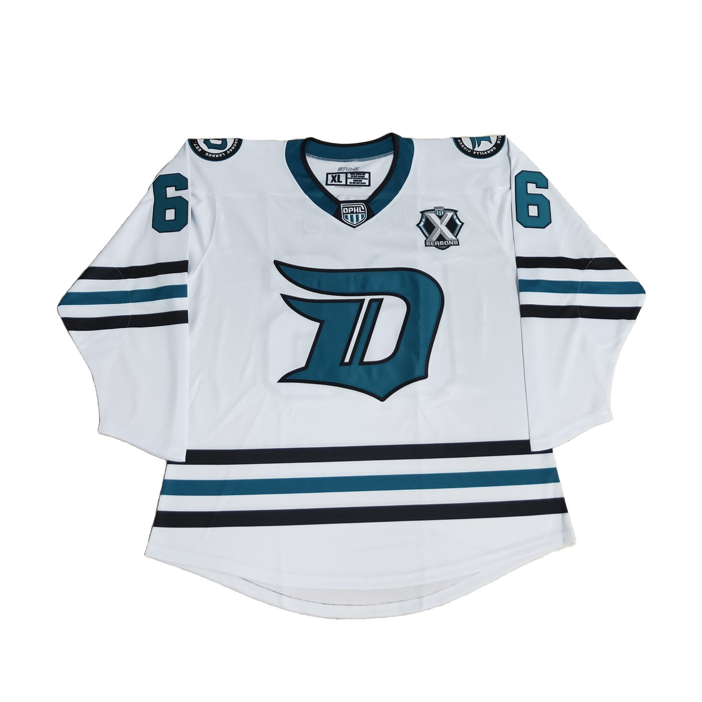 Custom long sleeve embroidery ice hockey team jersey uniforms