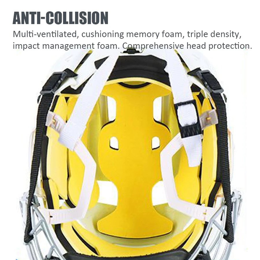 2024 Hockey Facemask Face Shields Custom ice Hockey Solid Color With Steel Wire Hockey Helmet Face Protective Mask