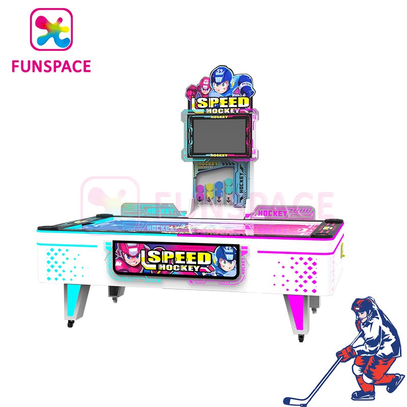 Funspace Coin Operated Air Hockey Table For Sale|Arcade Ice Hockey Table For Game Center|Amusement Airhockey Table