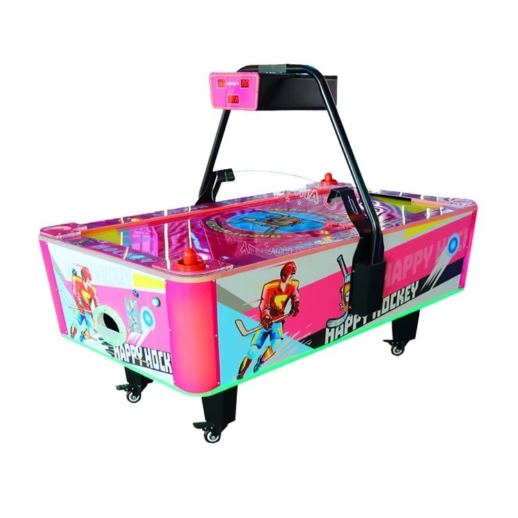 Mini Air Ice Hockey Table Game Machine Amusement Park Popular Electronic Air Hockey Table Game Machine