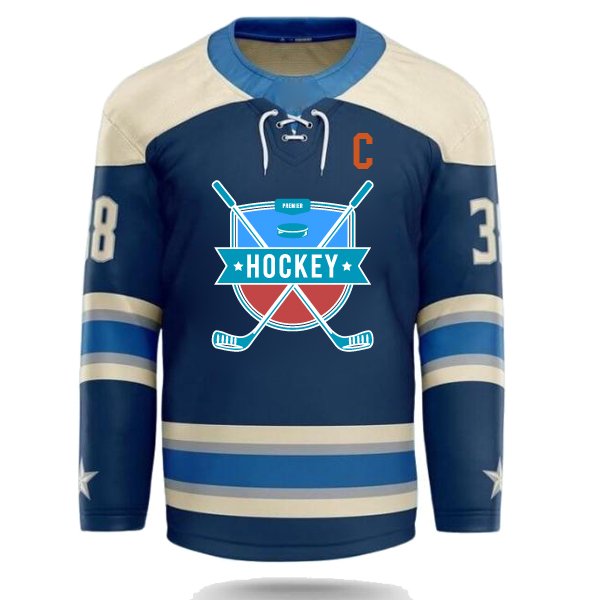 OEM Factory Orange And Socks Khl Russian Ice Goalie Blank Long Sleeve La Kings Hockey Jersey