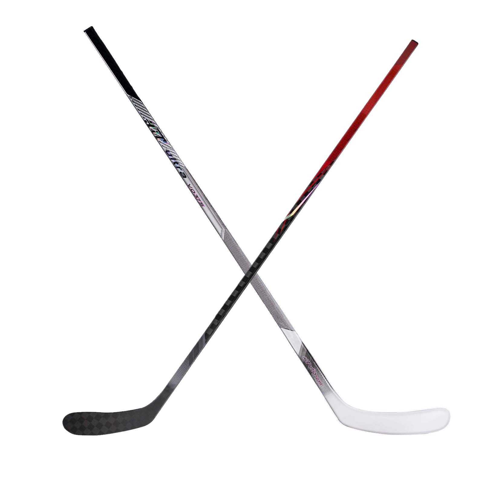 Customized Low/Middle/ Hybrid/High Kick Ice Hockey Stick Carbon Fiber Lightweight Wholesale SNR/INT/JNR/YTH