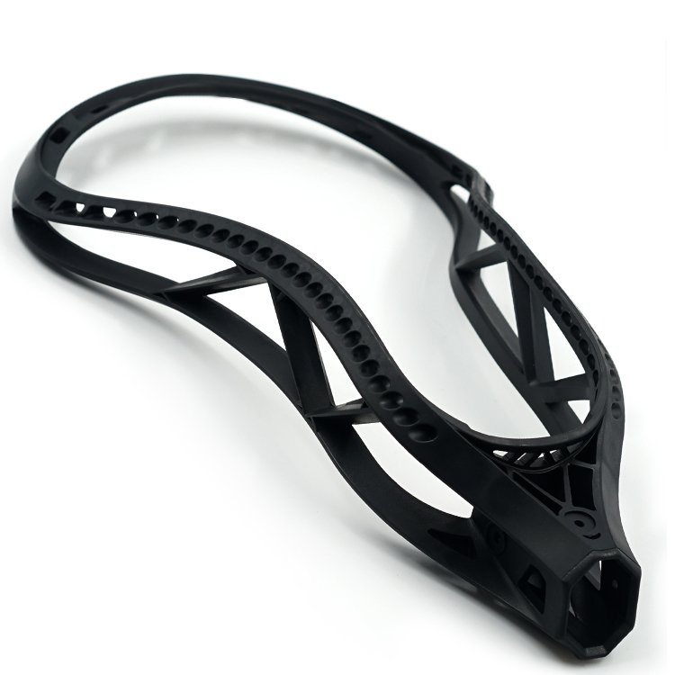 New material Less greasy Wholesales design Logo Men Women Professional Nylon custom Lacrosse Head