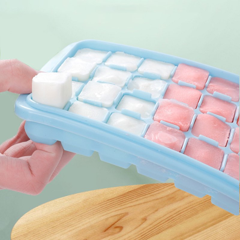 Food grade silicone baby food supplement freezer small frozen ice cube ice mold silicone molds