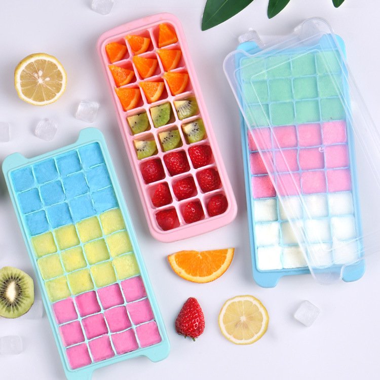 Food grade silicone baby food supplement freezer small frozen ice cube ice mold silicone molds