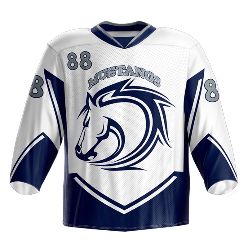 custom quick dry sublimation printing ice hockey jerseys