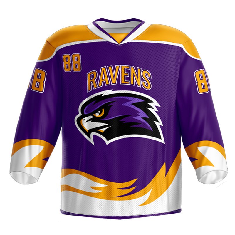 custom quick dry sublimation printing ice hockey jerseys