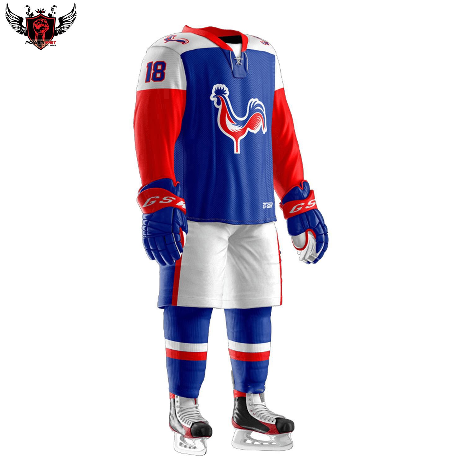 Custom team Ice Hockey uniform custom for team Team Set Ice Hockey Jerseys Uniform Set
