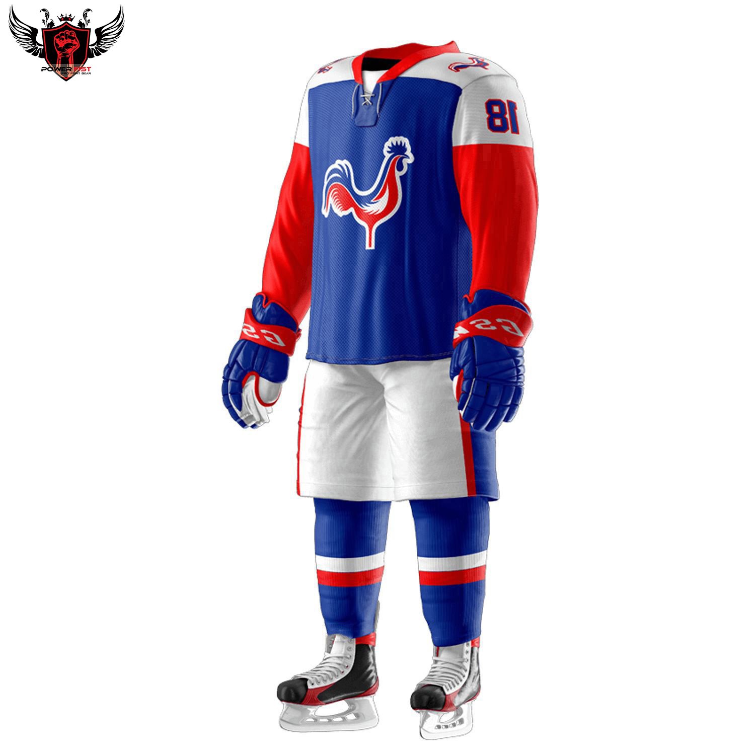 Custom team Ice Hockey uniform custom for team Team Set Ice Hockey Jerseys Uniform Set