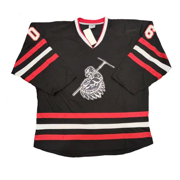OEM embroidery hockey sur glace jersey hockey jersey design your own hockey jersey