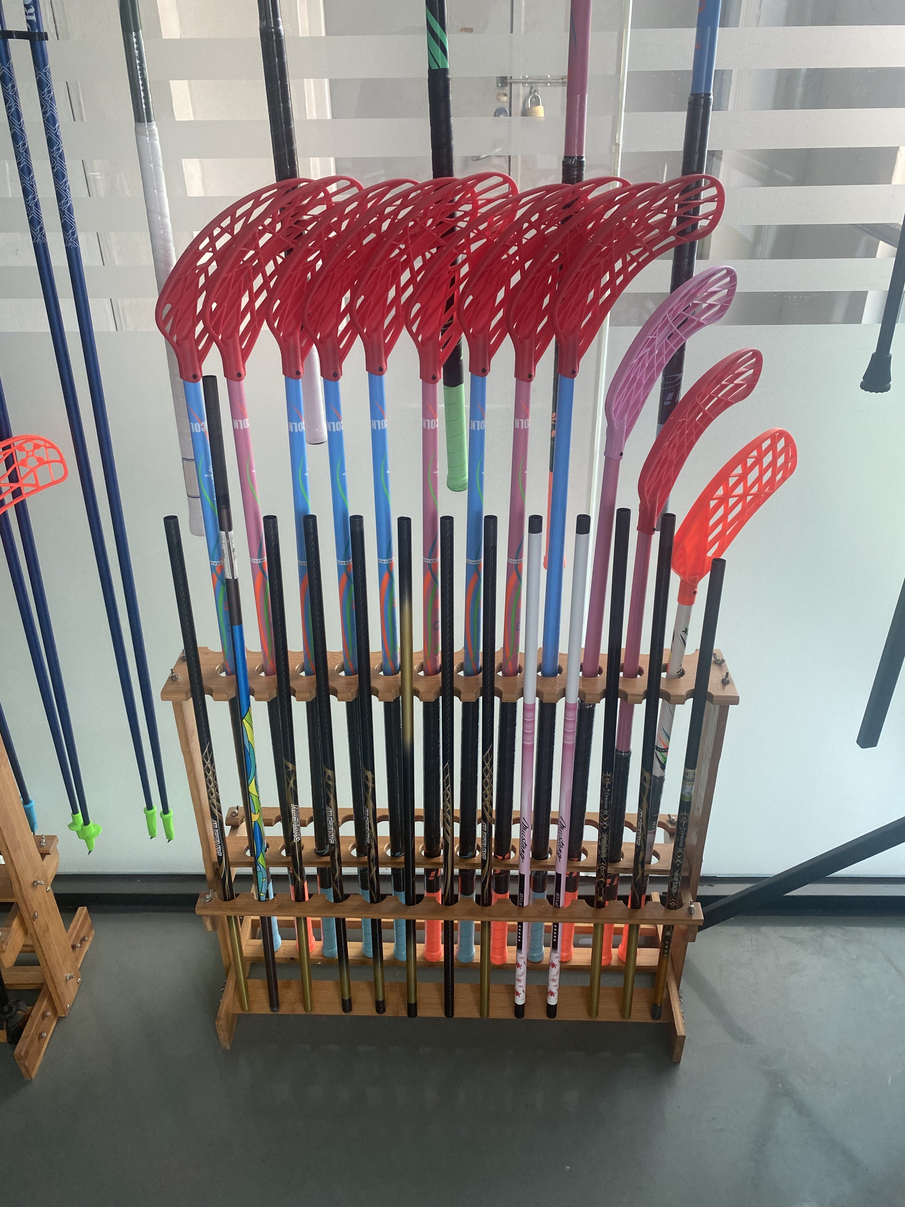 High Quality Customized Carbon Fiber Floorball Hockey Stick Professional Composite Field Ice Hockey Stick