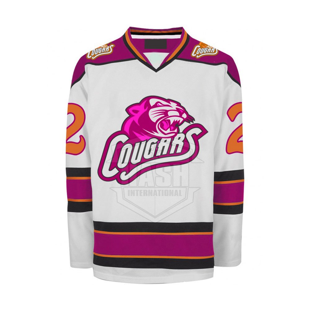 New Fashion Sublimation Ice Hockey Jersey Customized Logo Team Sports Sublimation Ice Hockey Jersey