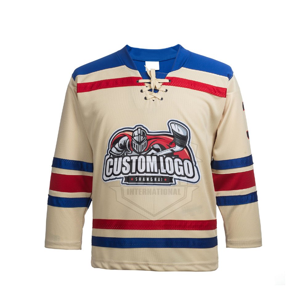 New Fashion Sublimation Ice Hockey Jersey Customized Logo Team Sports Sublimation Ice Hockey Jersey