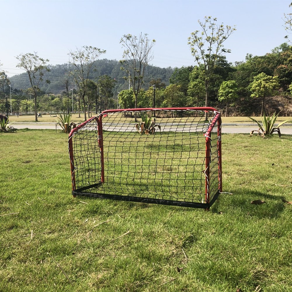 Manufacturer Wholesale Lightweight Durable Steel Tube Mini Field Hockey Goal Ice Hockey Goal Net For Kids And Adults