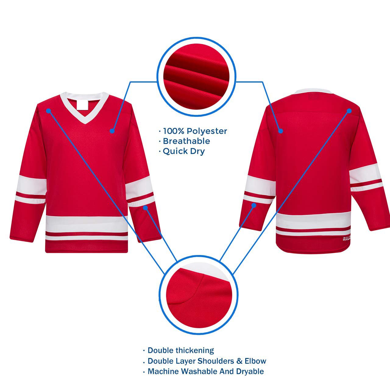 Best Price Quick Dry 100%polyester mesh patchwork Long Sleeve Uniform custom Logo sport wear men's Ice Hockey Training Jersey