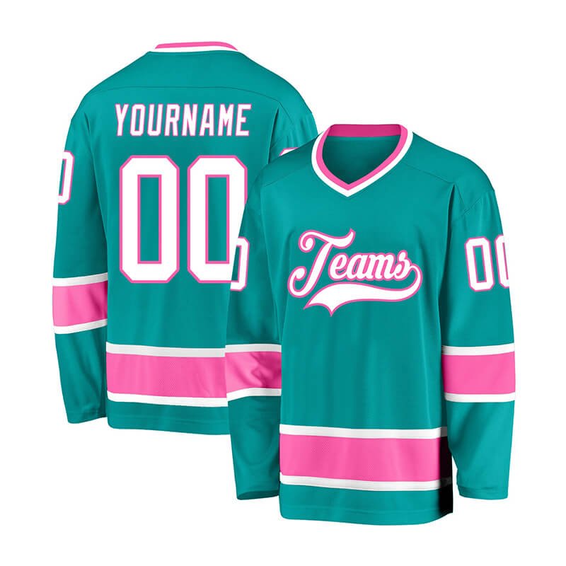 Custom cheap men clothing sublimated reversible plain grey athletic knit hockey jersey patches