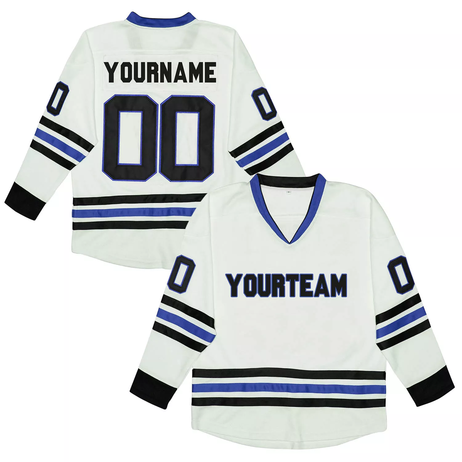 Custom Youth Ice Hockey Uniform Cheap Embroidered Logo Ice Hockey Jersey sublimated hockey jersey