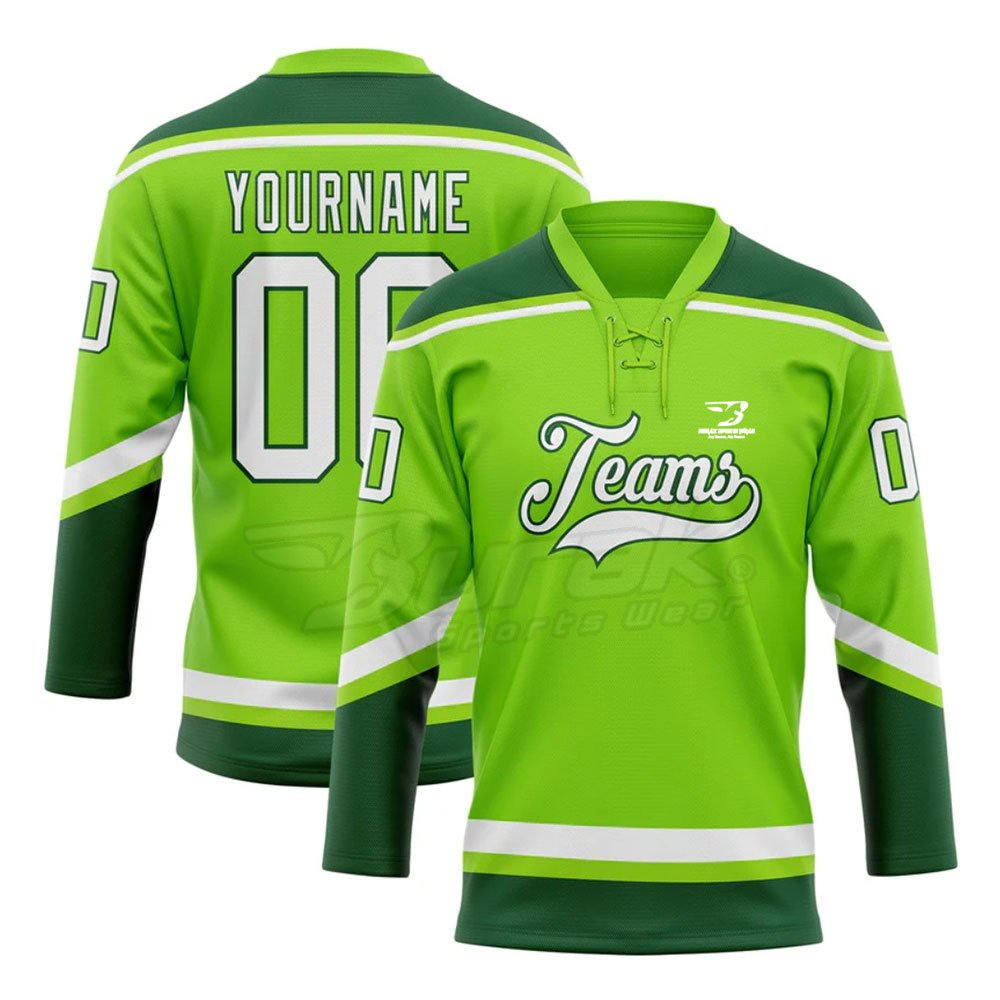 Latest Design Plus Size Custom Embroidery Hockey Wear Sublimation Training Ice Hockey Uniform