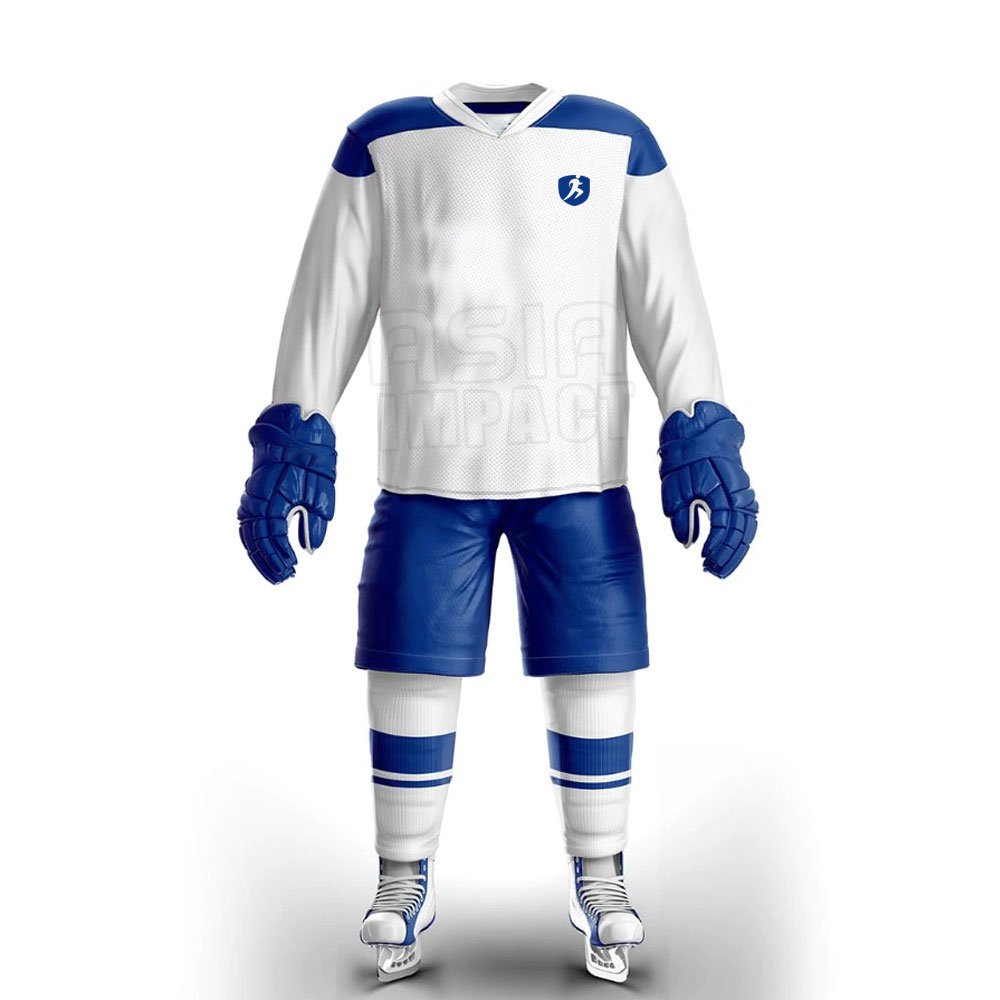 2024 Custom Adult Size Men Ice Hockey Uniform Custom Cheap Team Sublimated Ice Hockey Uniform
