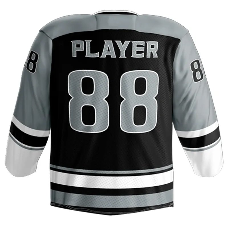 Design Your Own Logo Ice Hockey Jersey High Quality Sublimated Uniform