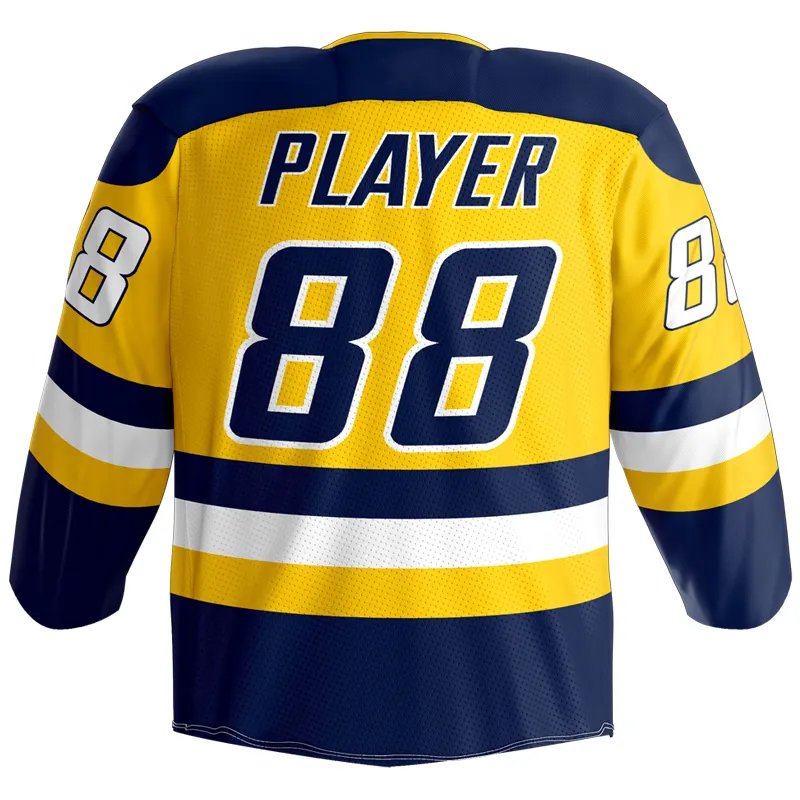 Design Your Own Logo Ice Hockey Jersey High Quality Sublimated Uniform