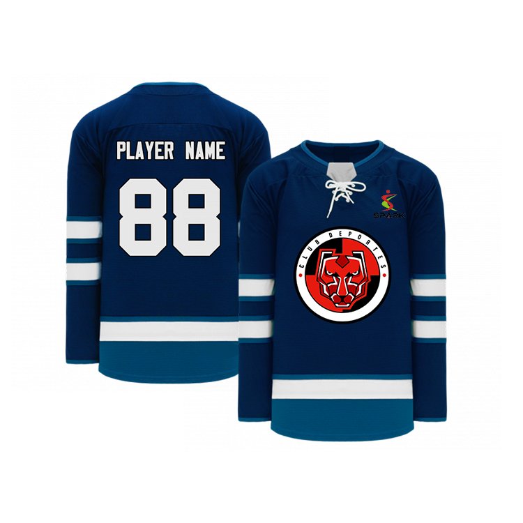 Custom Logo Adult Professional Team Tackle Twill Ice Hockey Jersey High Quality Wear with Sublimation Ice Hockey Uniform