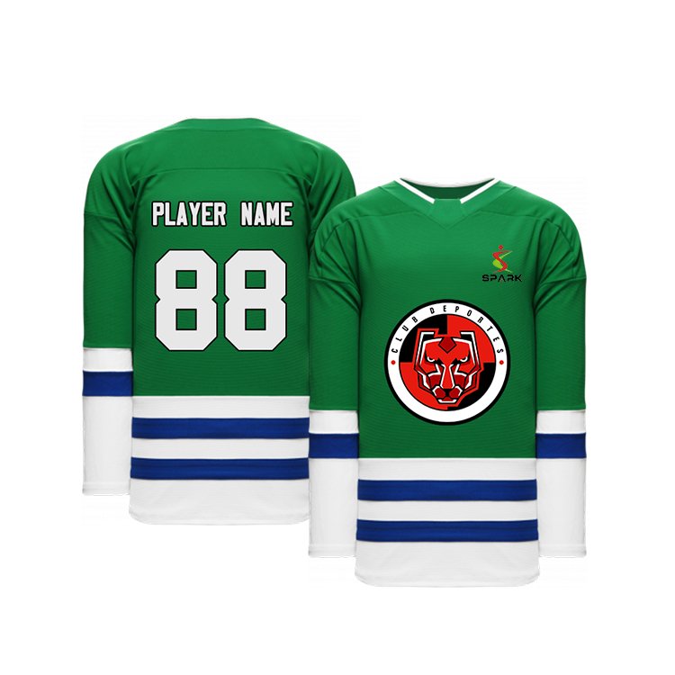 Custom Logo Adult Professional Team Tackle Twill Ice Hockey Jersey High Quality Wear with Sublimation Ice Hockey Uniform