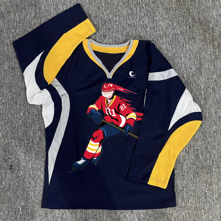Latest Custom Logo Hockey Jerseys High Quality Mens Hockey Wear