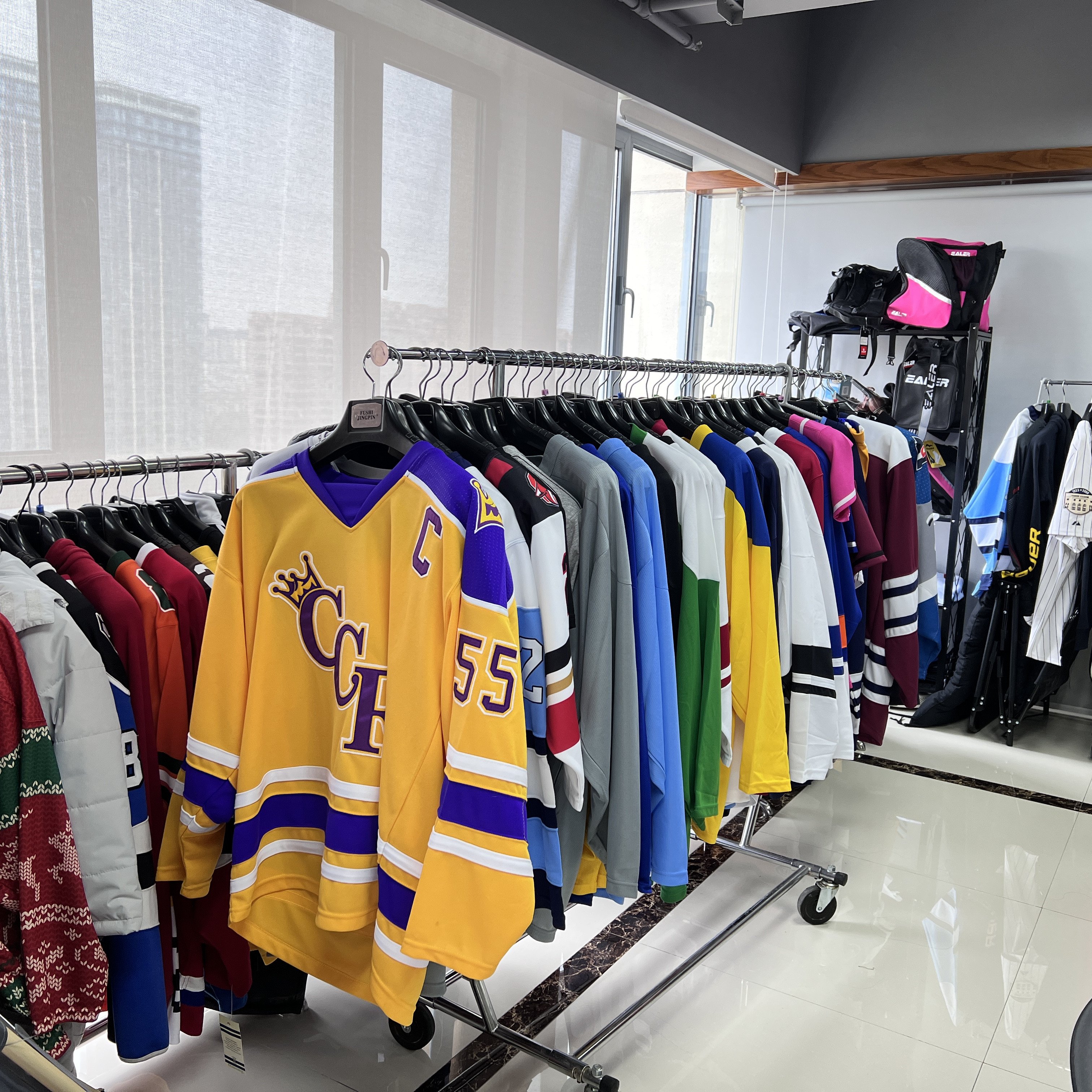 High quality team set hockey jerseys hockey jersey custom embroidered hockey jersey for unisex