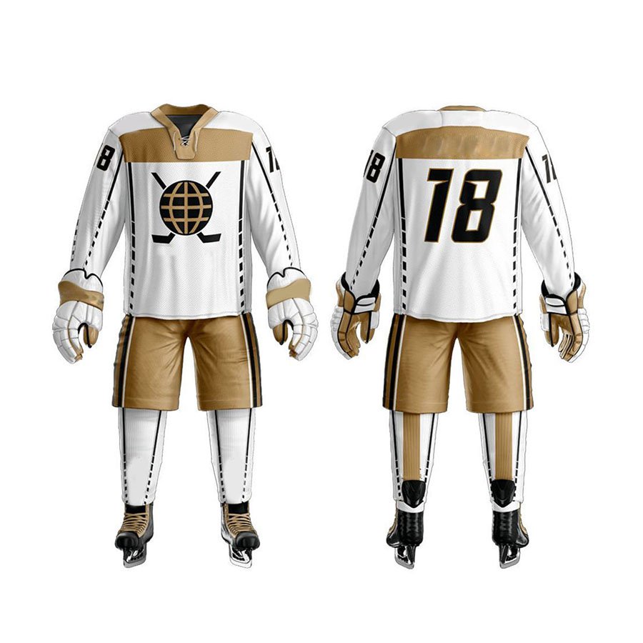 New Arrival Fashionable Ice Hockey Uniform Custom Design Sports Wear at Best Price Team Name Included