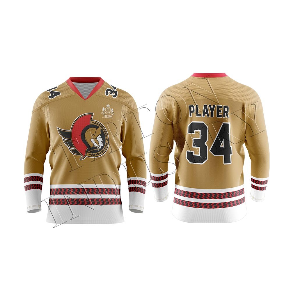 New Arrival Comfortable Custom Made Ice Hockey Jersey Team wear Sports Clothing Ice Hockey Jersey Made In Pakistan