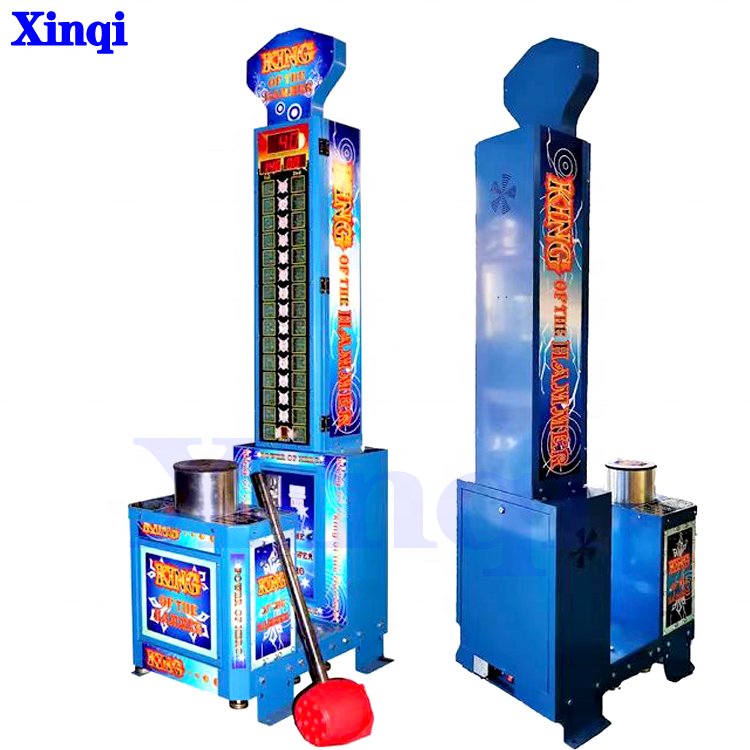 Hot Selling Coin operated game arcade hammer punch machines game arcade hammer hitting game boxing machine for sal