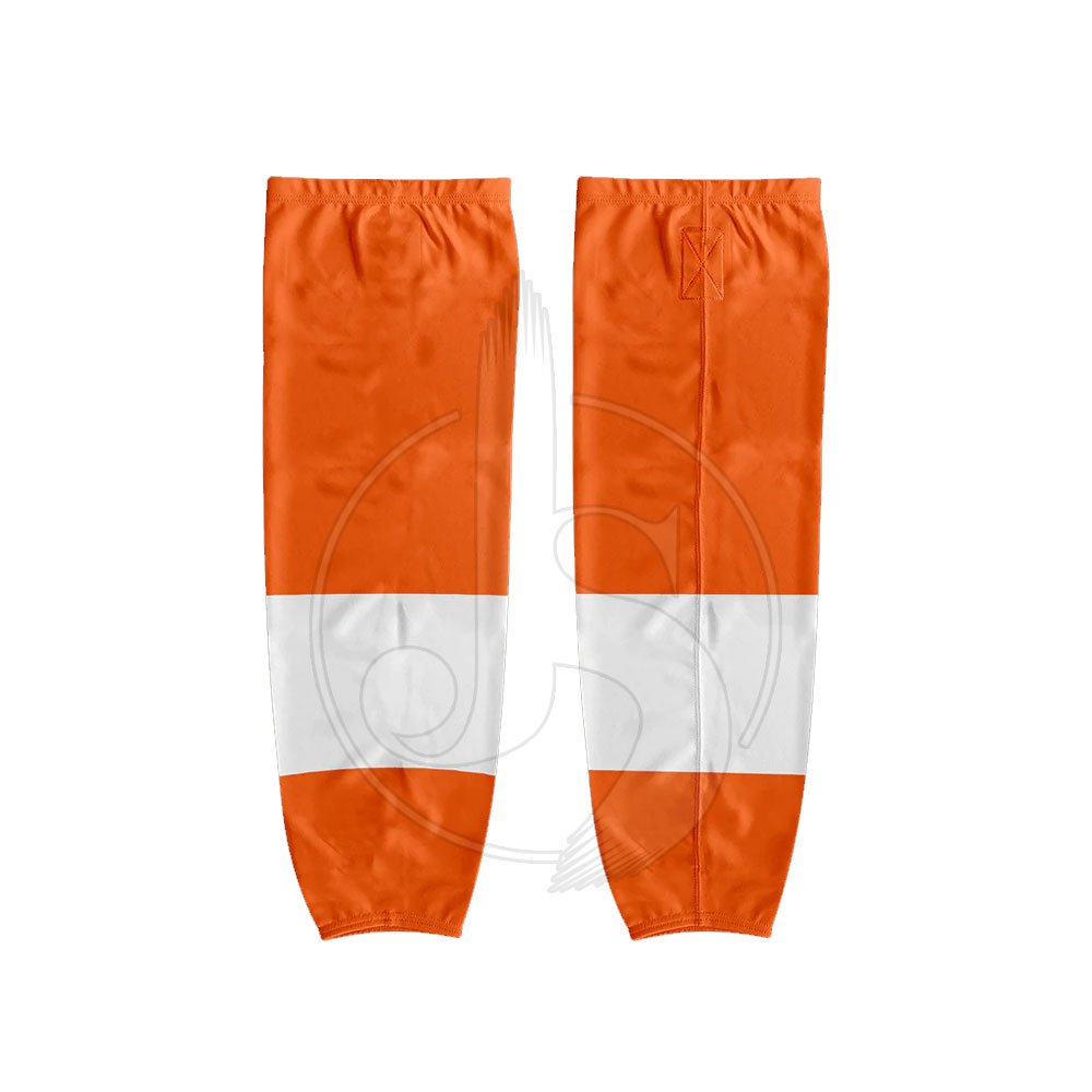 Ice Hockey Knitted Customize Socks Tight Hockey Leg Warmer Socks Youth Stripe Mesh Practice Ice Hockey Socks