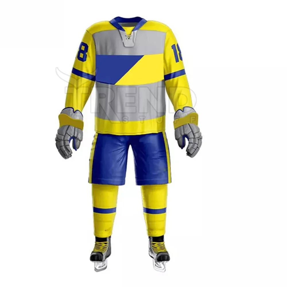 Good Quality Team Sports Sublimation Ice Hockey Uniform Oversized Casual Wear Sport Best Price Ice Hockey Uniform