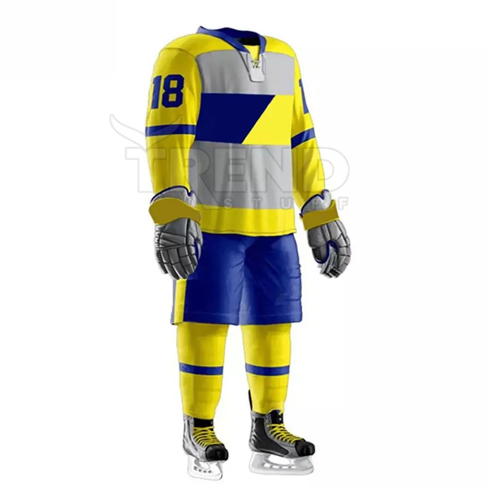 Good Quality Team Sports Sublimation Ice Hockey Uniform Oversized Casual Wear Sport Best Price Ice Hockey Uniform