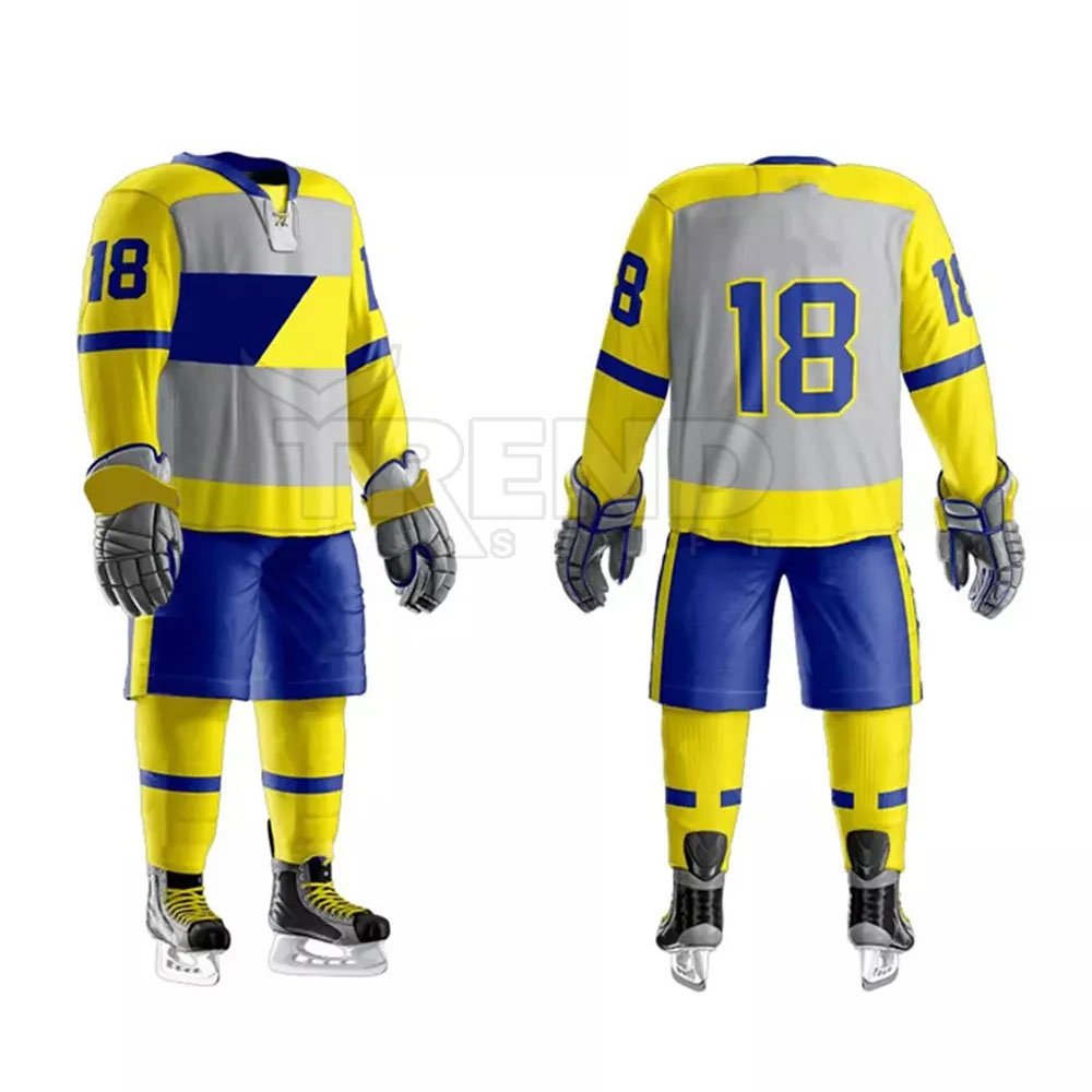 Good Quality Team Sports Sublimation Ice Hockey Uniform Oversized Casual Wear Sport Best Price Ice Hockey Uniform