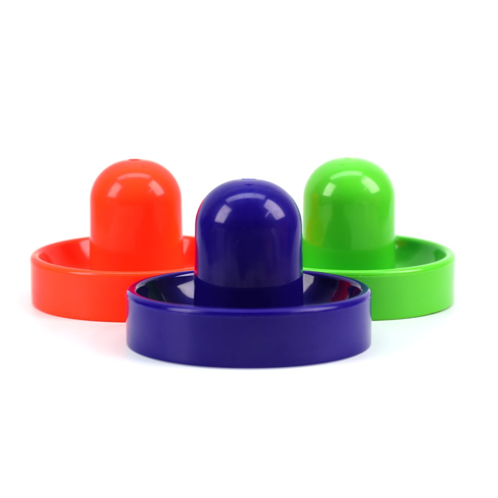 Coin Operated Air Hockey Table Game Accessory with Pushers and Handle Ice Hockey Accessory Set