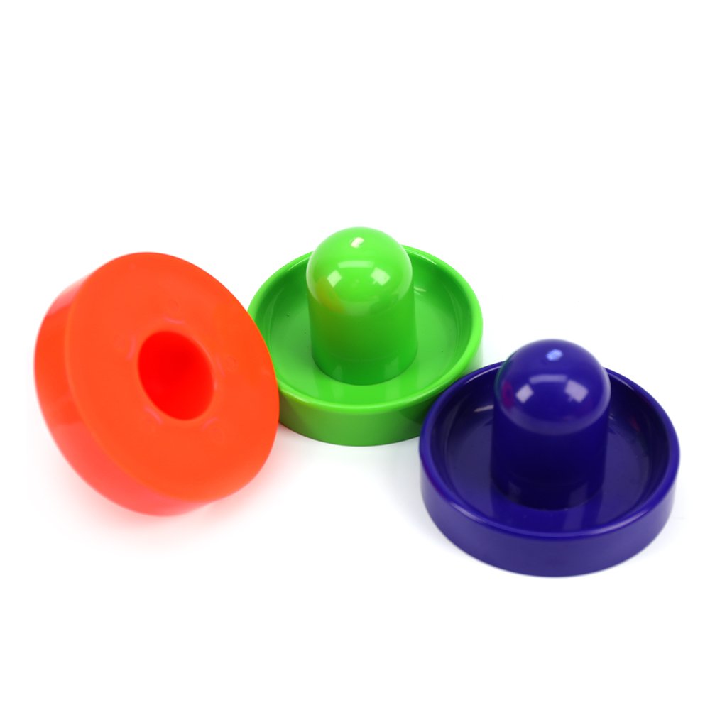 Coin Operated Air Hockey Table Game Accessory with Pushers and Handle Ice Hockey Accessory Set