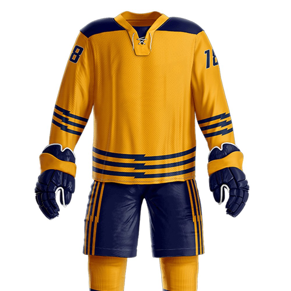 Wholesale Unisex Ice Hockey Training Uniform Set Good Quality Sublimation Team Sports Wear OEM Manufacturer