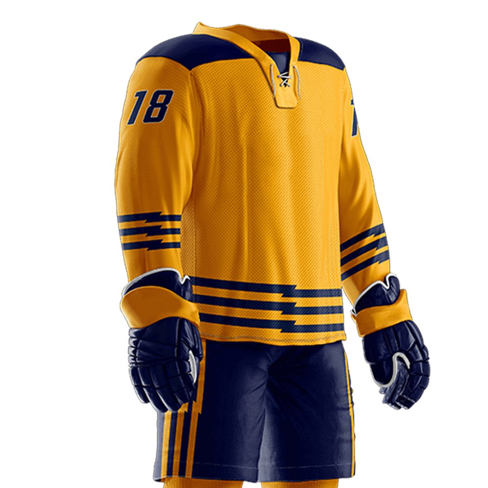 Wholesale Unisex Ice Hockey Training Uniform Set Good Quality Sublimation Team Sports Wear OEM Manufacturer