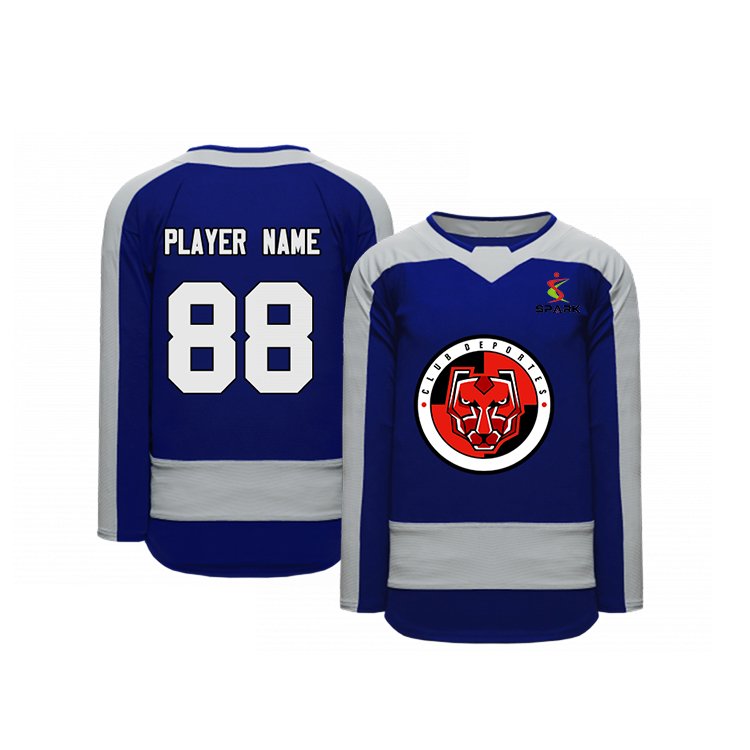 Wholesale Popular Hockey Jersey Customized Logo Sublimation Reversible Professional Hockey Uniforms