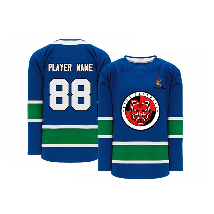 Wholesale Popular Hockey Jersey Customized Logo Sublimation Reversible Professional Hockey Uniforms