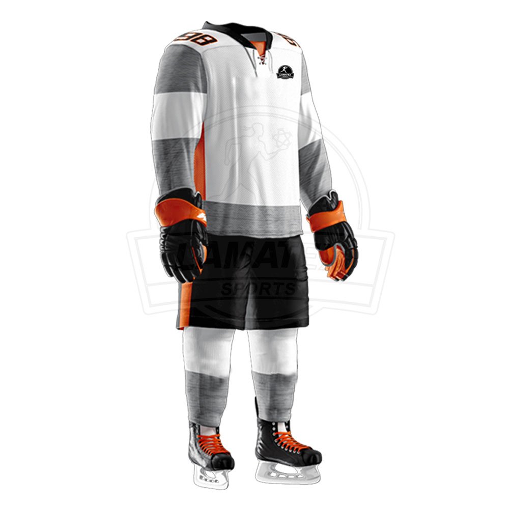 Best Quality New Design Youth Ice Hockey Uniform Custom Plain Style for Training OEM Team Name Included