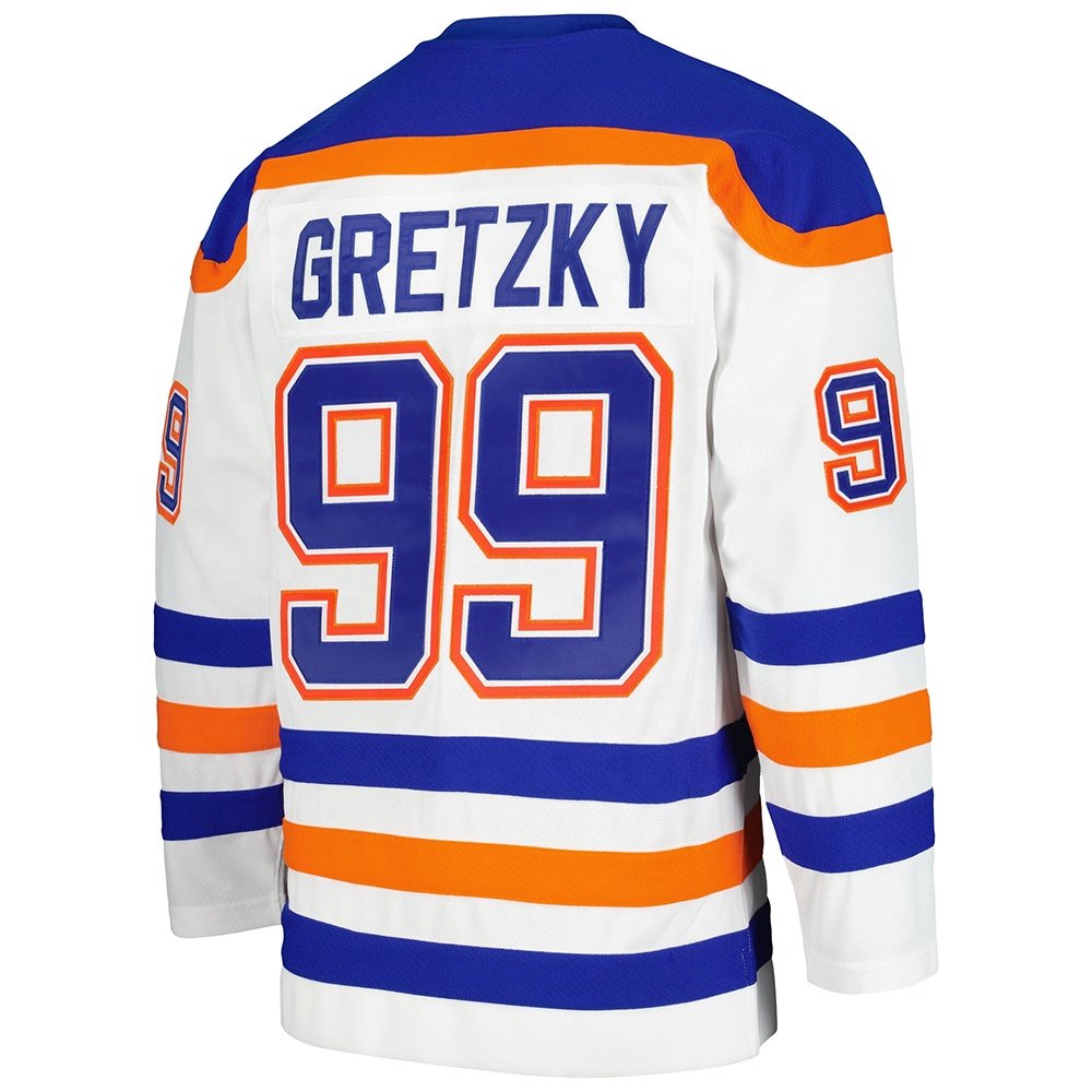 Wholesale Edmonton Hockey Jersey Men's Stitched USA Ice Hockey Uniform 97 Connor McDavid 99 Wayne Gretzky