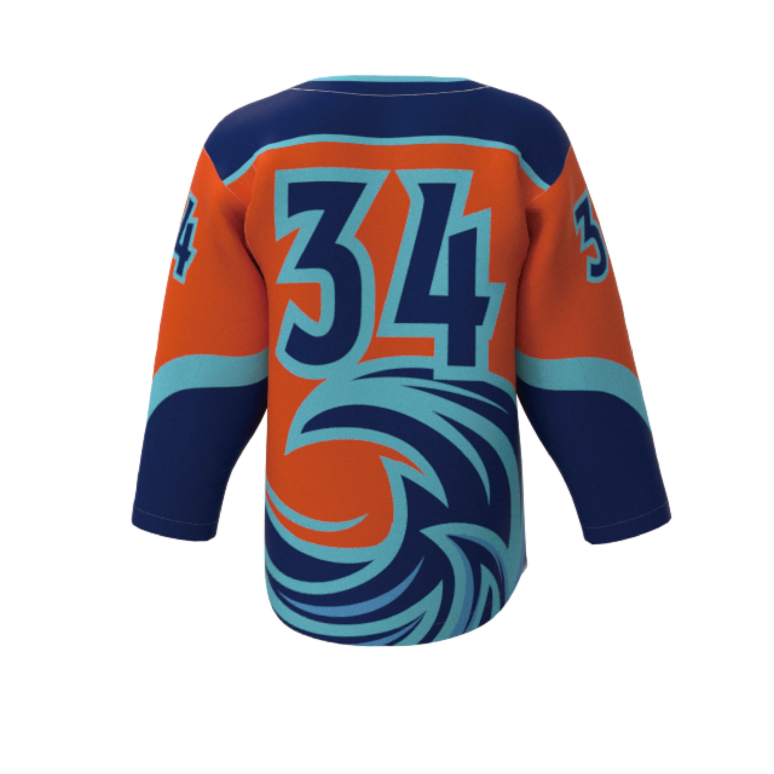 New Style Custom Latest Design Ice Hockey Jersey Sublimation Blank Hockey Jersey