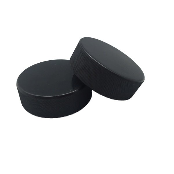 High quality and custom design wholesale Rubber ice hockey with Customized logo